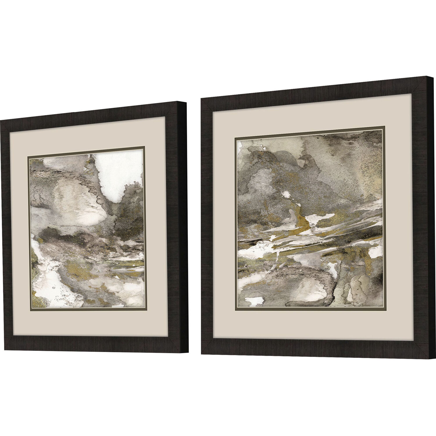 Urban Reflection Brown and Beige and Neutral and Gray Framed Art, Propac