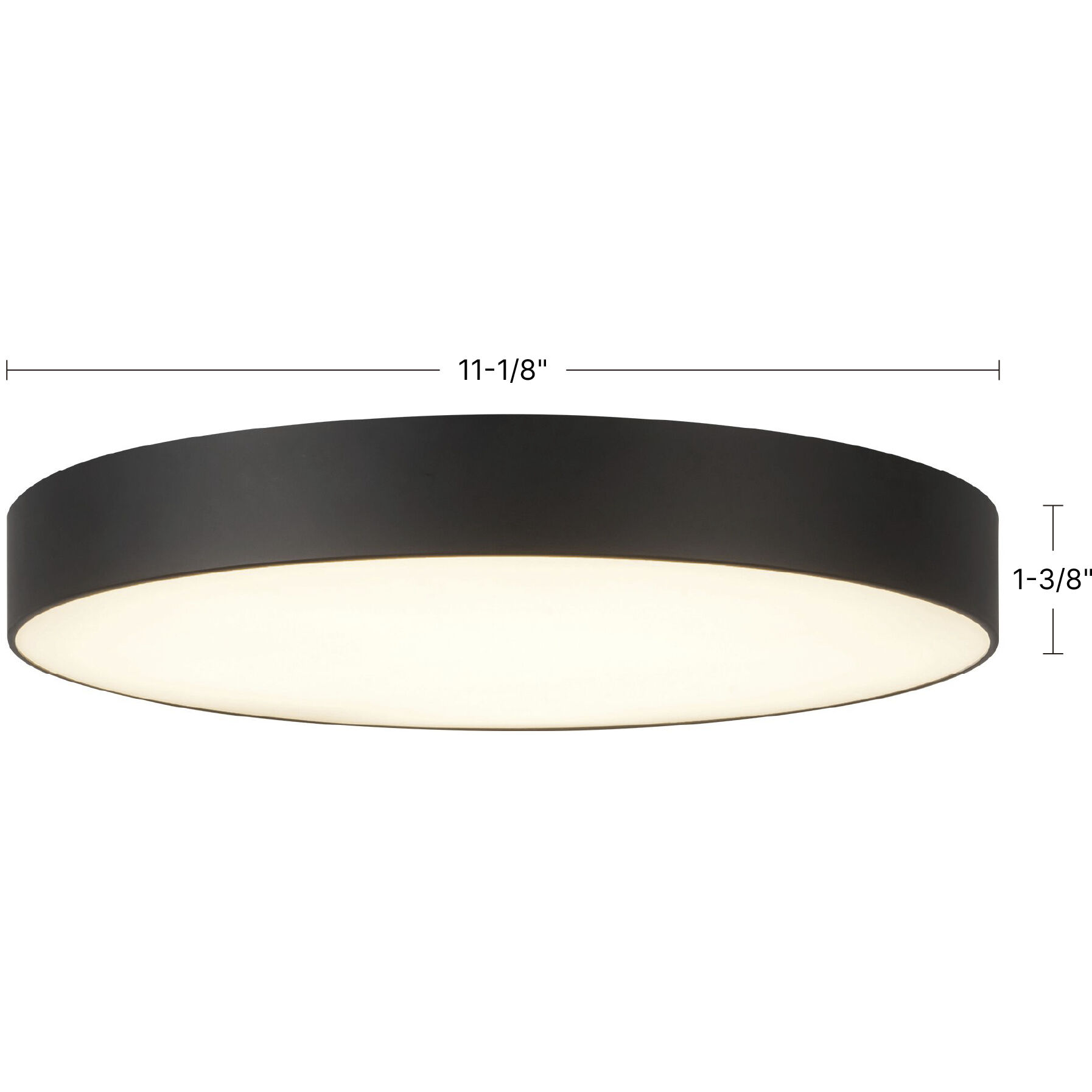 Musa 11.13 inch Brushed Nickel Flush Mount Ceiling Light