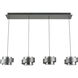 Axis LED 45.5 inch Graphite Linear Island Pendant Ceiling Light