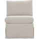 Fable Beige Slipcover Dining Slipper Chair