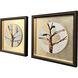 Golden Solstice Brown and Beige and Metallic Canvas, The Studio