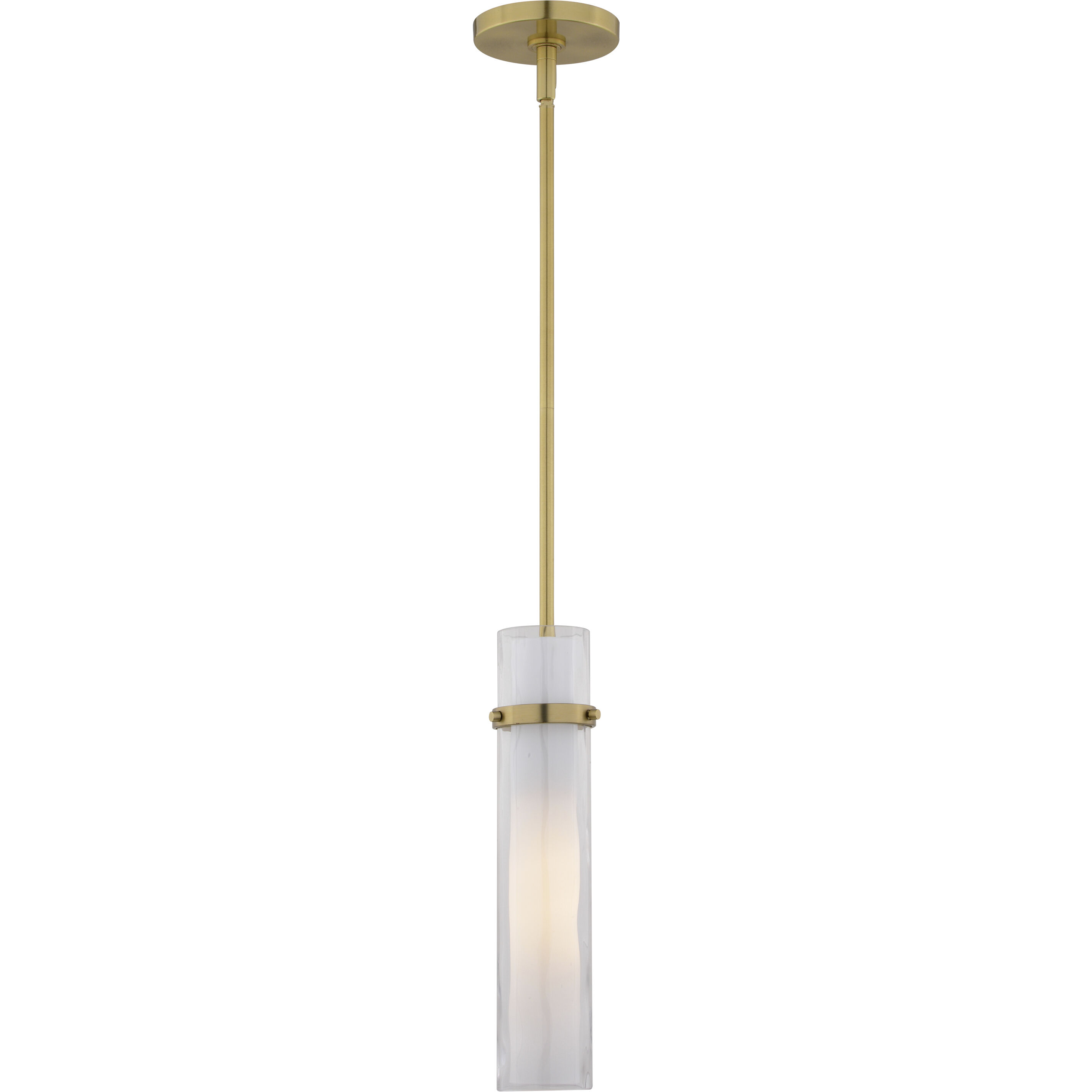 Vilo LED 4.5 inch Golden Brass Mini Pendant Ceiling Light