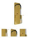 Juliette 1 Light 6 inch Polished Brass with Matte Black Bath Sconce Wall Light in Polished Brass/Matte Black