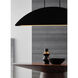 Sean Lavin Bau LED Nightshade Black Linear Suspension Ceiling Light, Integrated LED