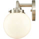 Fairbanks Vanity Light Wall Light in Brushed Nickel