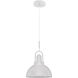 Reveka LED 10 inch Matte White Pendant Ceiling Light