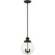 Northampton 2 Light 10 inch Bronze Pendant Ceiling Light