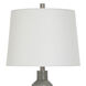 Daniel 30 inch 100.00 watt Gray Washed Table Lamp Portable Light
