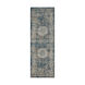 Napea 91 X 31 inch Navy/Cream/Taupe Rugs, Polypropylene
