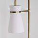 Drew & Jonathan Binx 23 inch 9.00 watt Satin Brass Table Lamp Portable Light