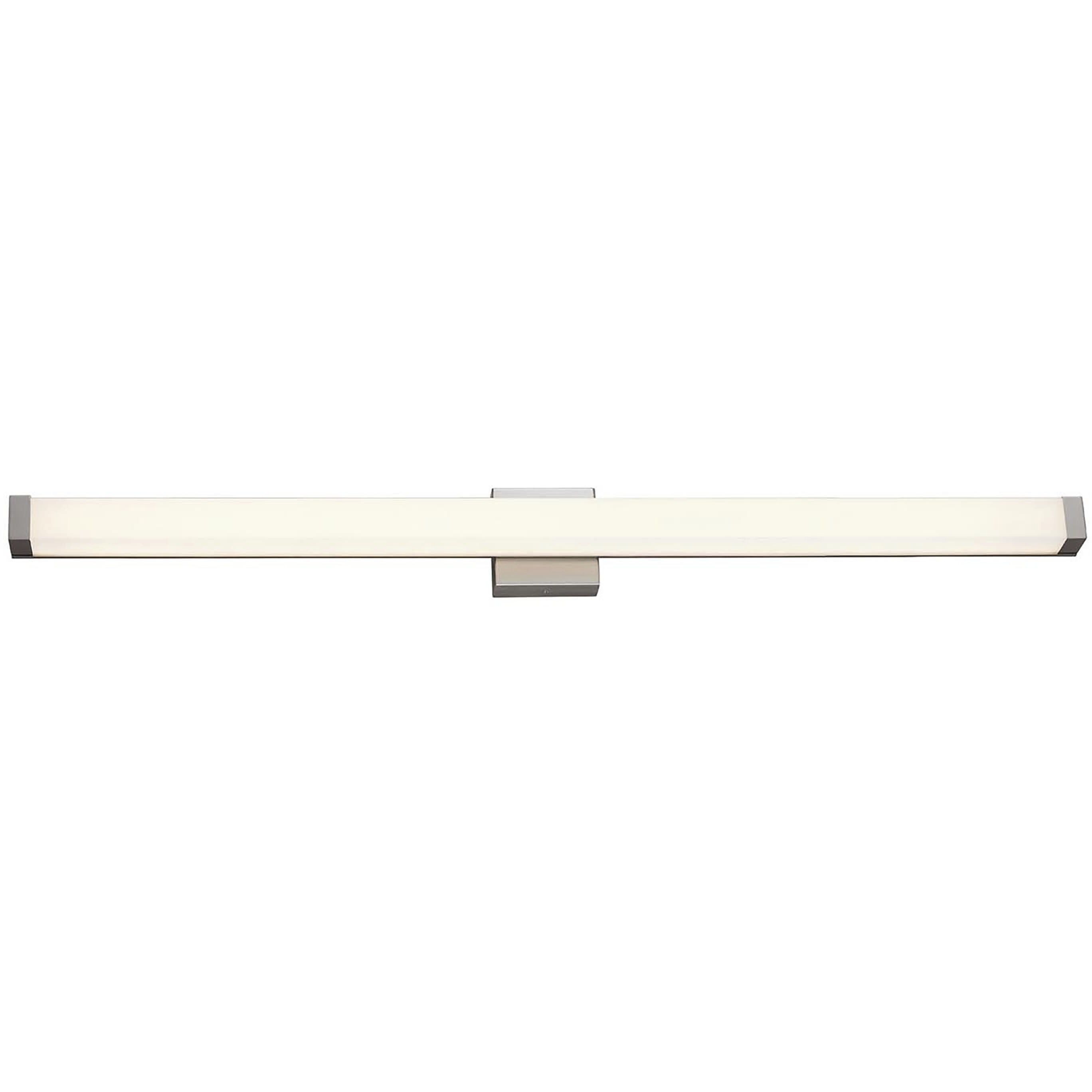 Acryluxe Collection - Mio 1 Light 48 inch Brushed Nickel Bath Vanity Light Wall Light