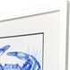 Indigo Ocean Blue Framed Art, Propac