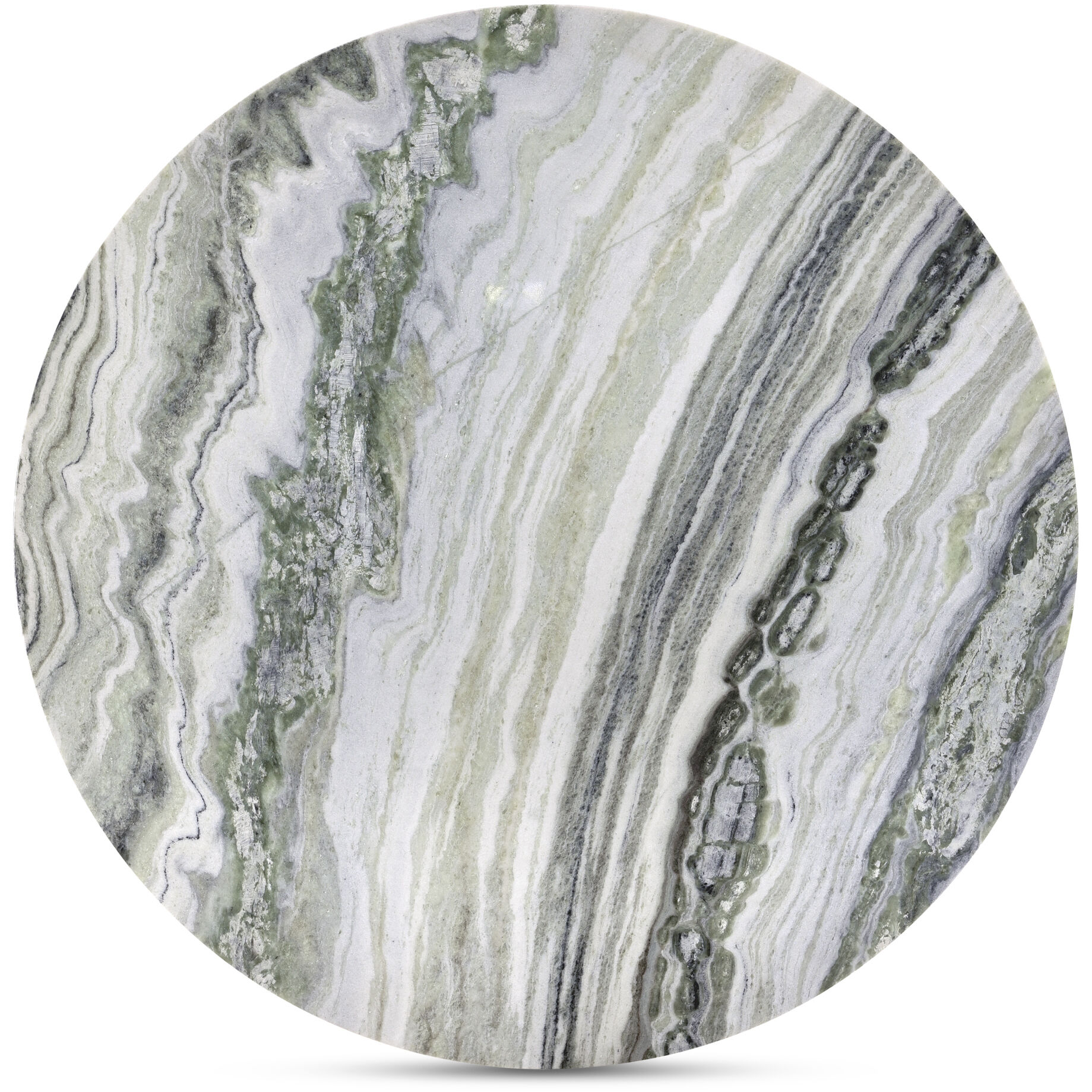 Celia 48 X 48 inch Green Dining Table, Round