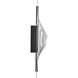 Geneva LED 6.75 inch Matte Black Vanity Light Wall Light