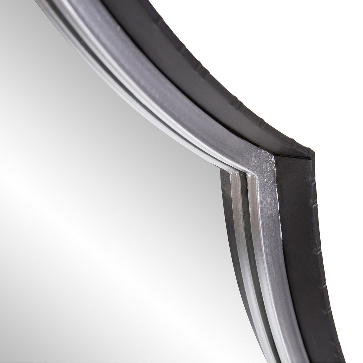 Edgebrook 43 X 24 inch Graphite Wall Mirror