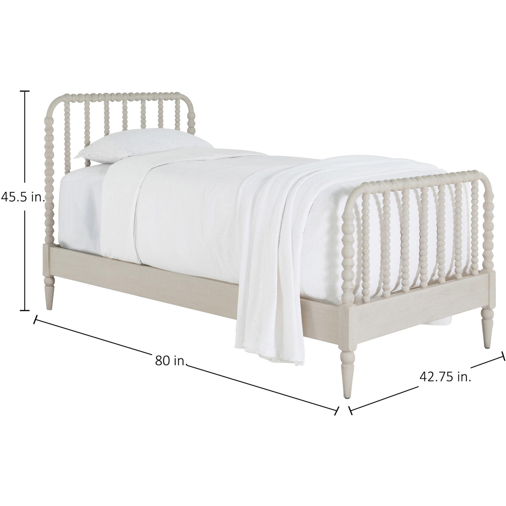 Jennifer Sesame White Bed