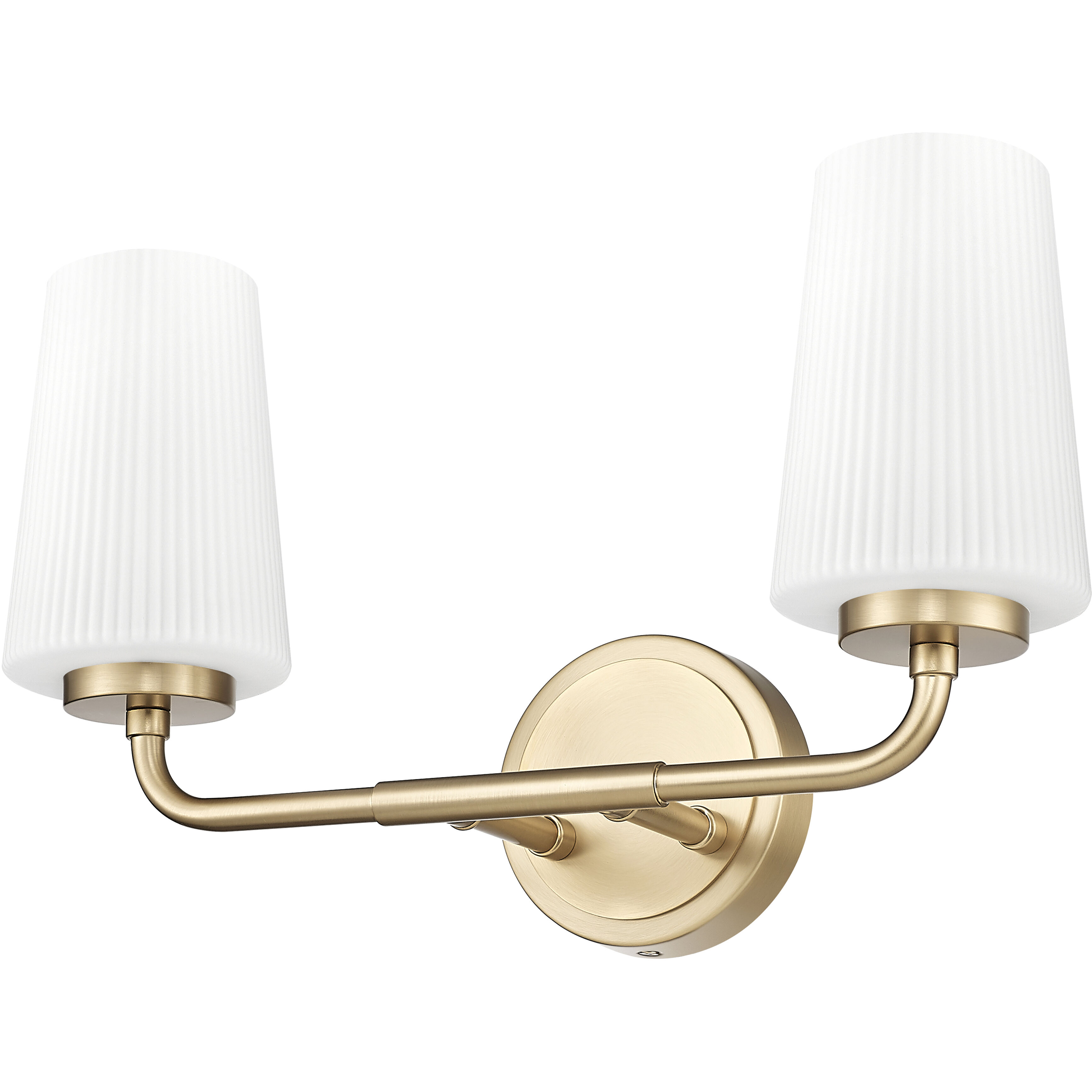 Montford 2 Light 16 inch Modern Gold Bath Vanity Light Wall Light