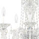 Sterling 7 Light Silver Chandelier Ceiling Light in Spectra, Polished Silver