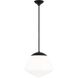 ED Ellen DeGeneres Milne 1 Light 10.5 inch Midnight Black Pendant Ceiling Light