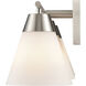 Vivica Vanity Light Wall Light in Brushed Nickel