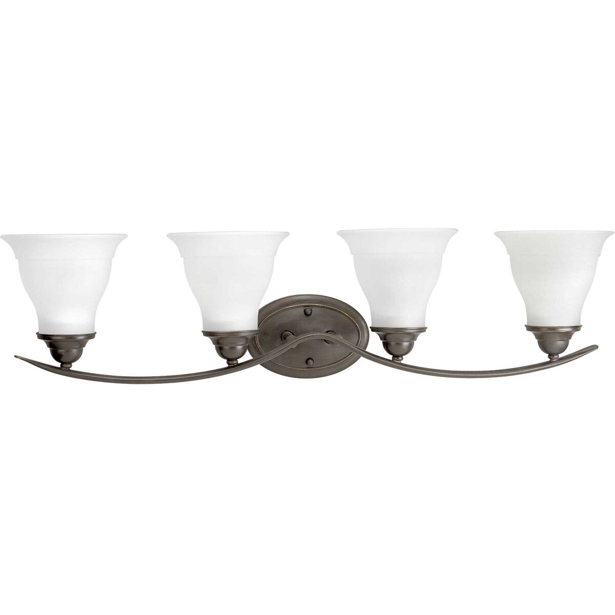 Trinity 4 Light 33.25 inch Bathroom Vanity Light