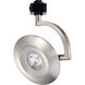 Orb 120 Brushed Nickel LED Track Head - H-Type Ceiling Light