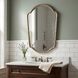 Naomi 36.75 X 24.5 inch Plated Antique Brass Mirror