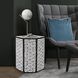 Avanti 18 X 16 inch Black and White End Table