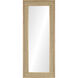 Wilder 78 X 32 inch Natural and Clear Mirror