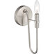 Foundry 1 Light 5.71 inch Brushed Nickel Wall Sconce Wall Light
