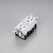 Outlet 125 White Module, Duplex GFCI
