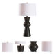 Chase 22 inch 100.00 watt Black Table Lamp Portable Light