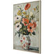 Spring Soiree Orange and Beige and Blue and Yellow Canvas