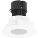 Pearl Bright White Pinhole / Bright White Flange LED Round Pinhole Retrofit in 4000K, 4" Retrofit