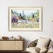Beyond the Path Blue and Green and Purple and Yellow Framed Art