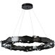 Trove LED 38.2 inch Ink Circular Pendant Ceiling Light
