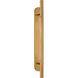 Kelly Wearstler Rousseau LED 2.5 inch Antique-Burnished Brass Bracketed Sconce Wall Light, Medium