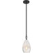 Ombre 1 Light 6 inch Black Pendant Ceiling Light