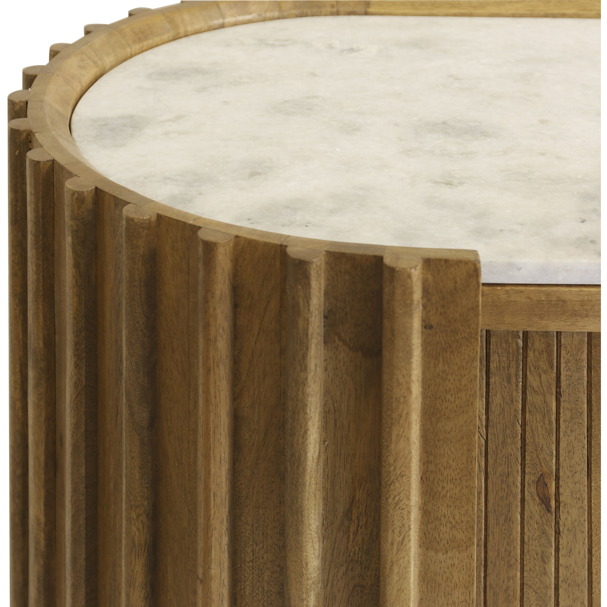 Riviera 65 X 16 inch Brown and White and Gold Sideboard