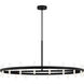 Sean Lavin Silas 48 inch Midnight Black Chandelier Ceiling Light