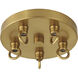 Marbelle 5 Light 84.5 inch Legacy Brass Pendant Ceiling Light