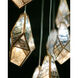 Glace 15 Light 48 inch Silver Multi-Drop Pendant Ceiling Light