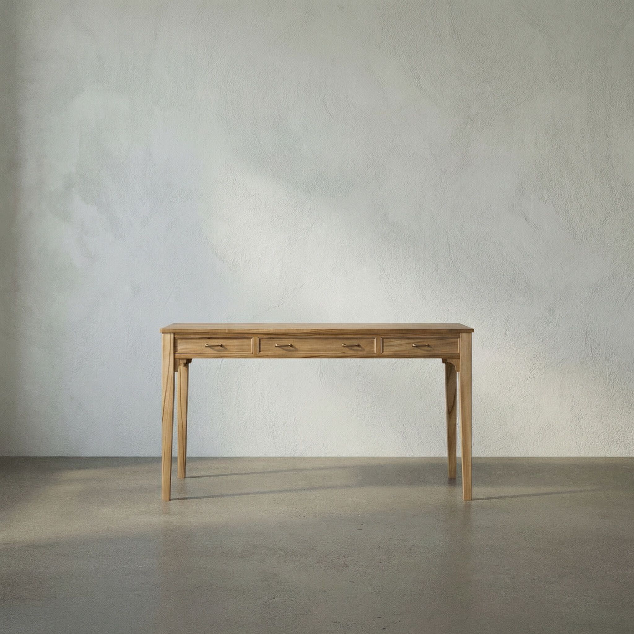 Ambrose 60 X 26 inch Bleached Teak Desk