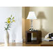 Evelyn 20 inch 60.00 watt Polished Nickel Table Lamp Portable Light