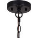 Burien LED 18 inch Black and Washed Ash Pendant Ceiling Light