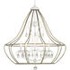 Garden Grove 5 Light 32.13 inch Cottage White Chandelier Ceiling Light