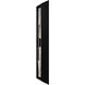 Curva LED 44 inch Sand Black Outdoor Wall Light