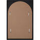 Bilzen 36 X 24 inch Matte Black Wall Mirror