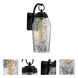 Lyrids 1 Light 14 inch Matte Black Outdoor Wall Sconce