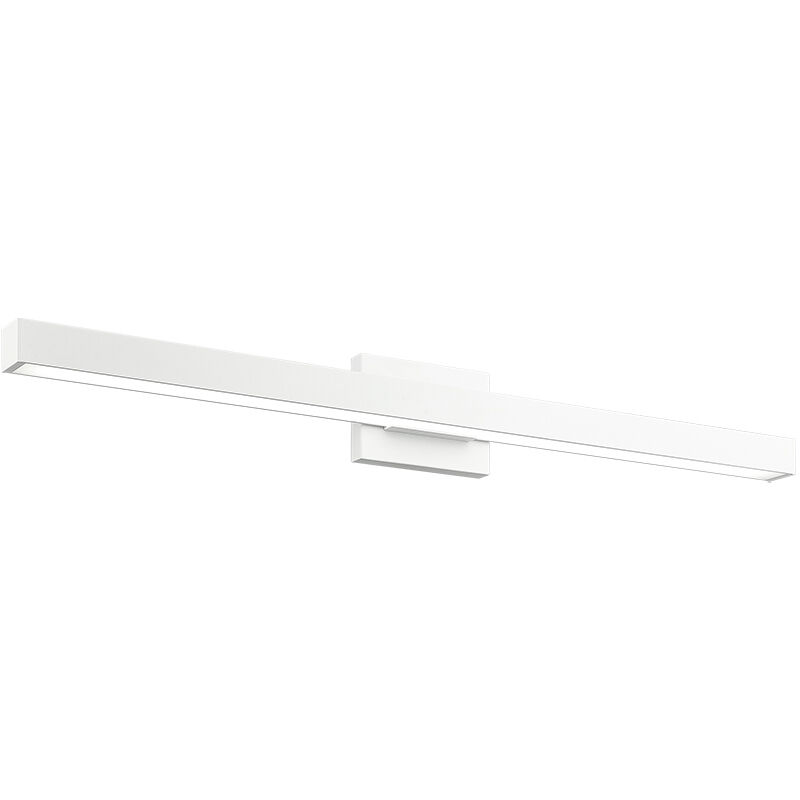 Presley LED 33 inch Matte White Bath Vanity Light Wall Light